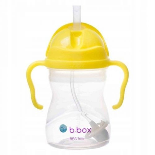  B.Box BB00507 borraccia con cannuccia 240 ml gialla