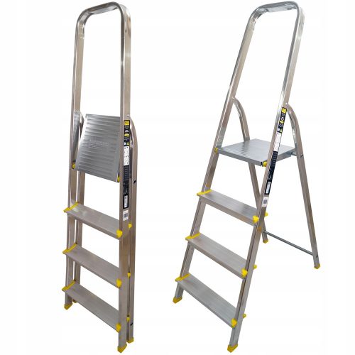 Scala Bayersystem 0,78 m alluminio 1 x 4 fino a 150 kg