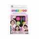  Colori per il viso Snazaroo 8 pz x 2 ml