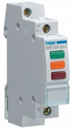 Lampada di controllo Hager 230 V IP20