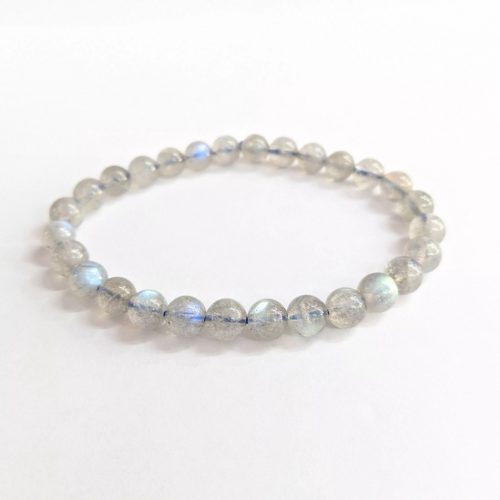  Bracciale Pietra Naturale Labradorite 6mm