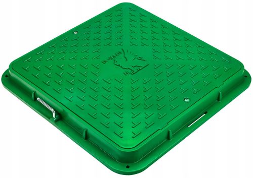  Copertura per fossa settica Babylonplast A15B7070Z1, verde