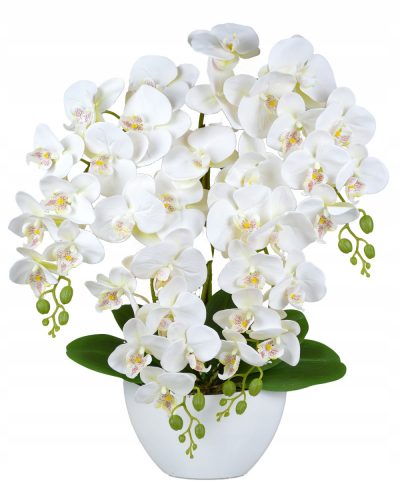 GRANDI ORCHIDEE ARTIFICIALI IN SILICONE fiori artificiali