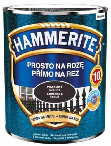  Vernice antiruggine Hammerite 5686259 nera 2,5 l