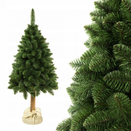  Pino NATURALE su TRONCO, albero di Natale artificiale 200 cm