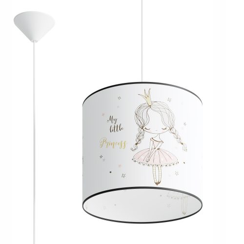  Lampada a sospensione Sollux Lighting Princess 1 - Punti luce E27