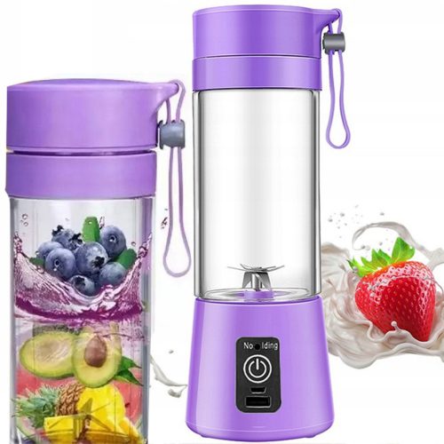  Frullatore ad immersione 149 4K MIXER frullatore POTENTE TURISTICO PORTATILE 25 W rosa