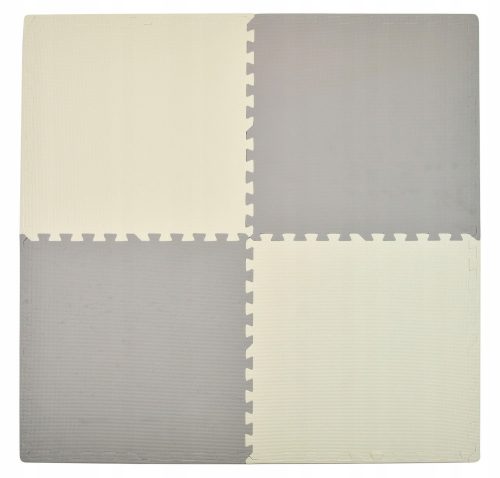  Tappetino educativo Humbi 62x62 4 pezzi, grigio