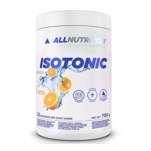  ALLNUTRITION ISOTONIC 700g ARANCIA IDRATAZIONE CARBOIDRATI ELETTROLITI