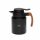 Thermos per bevande Gerlach NATUR, 1,2 l, nero