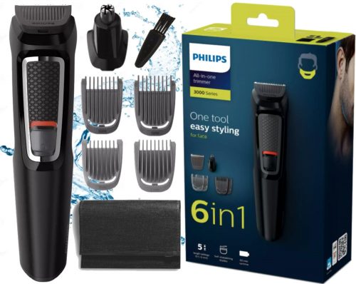  Tagliacapelli Philips Rifinitore per barba, naso, orecchie e viso 7in1