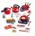  Set cucina pentole grill accessori sound 36 pz