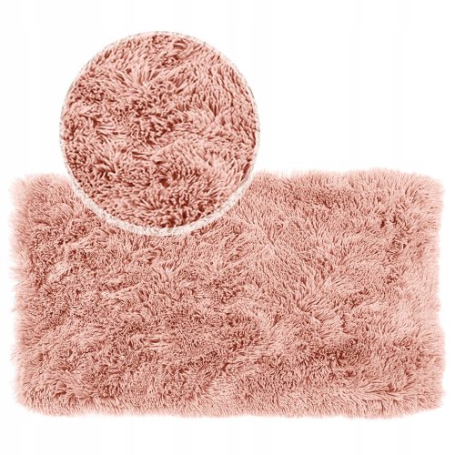 Tappeto da bagno Contrast 60x90 cm rosa