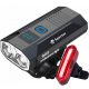  Luce per bicicletta Spectre 900 lm USB + Luce per bicicletta Spectre YQ-Y19 120 lm Batteria