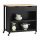  Isola cucina su ruote SoBuy FKW74-SCH 94 x 100 cm nera