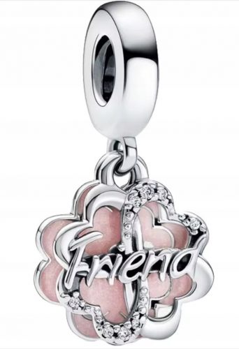  MD CHARMS ciondolo fiore amico amico S925