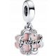  MD CHARMS ciondolo fiore amico amico S925