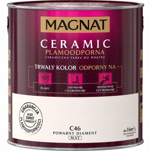 Pittura murale ceramica Magnat 5 l C46 Charming Diamond opaca