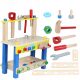  Laboratorio per bambini LandToys TAVOLO DA LAVORO IN LEGNO - GIOCATTOLO LT309