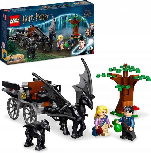  LEGO Harry Potter 76400 Thestral e la carrozza di Hogwarts