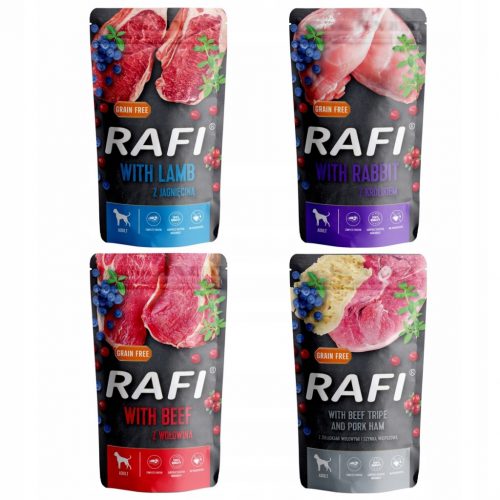  Rafi cibo umido, mix di sapori, 6 kg