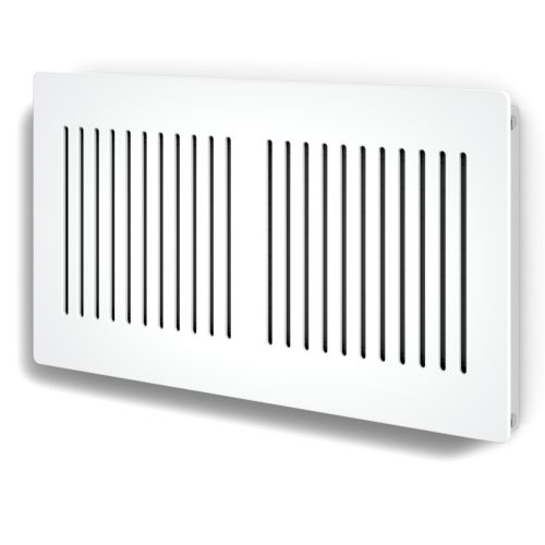 Copertura per radiatore, pannello MDF, 119 x 68 cm, bianco