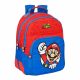  Zaino scolastico Super Mario Rosso Blu (32