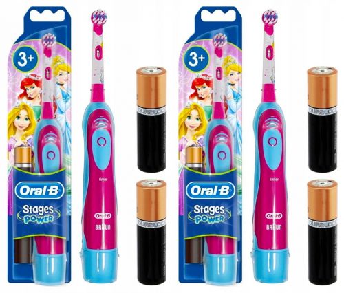  2 spazzolini da denti Oral B per le principesse