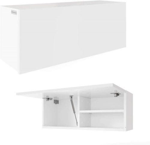  Mobile da bagno sospeso 80 cm, bianco opaco