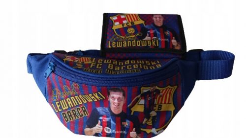  Marsupio + portafoglio LEWANDOWSKI FC BARCELONA