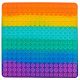  GIOCATTOLO SENSORIALE PUSH POP IT RAINBOW XXL 30x30