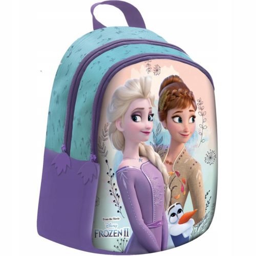  Zaino asilo multiscomparto per bambine Frozen Benjamin, Multicolore