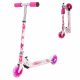  Scooter a due ruote Worker 7672, bianco e rosa