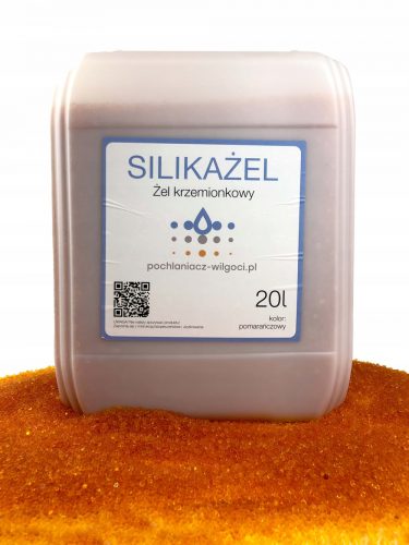 Assorbiumidità - gel di silice arancione 20l