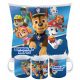  SET DI TAZZE CON CUSCINO PAW PATROL PAW PATROL + NOME