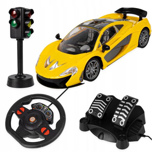  Auto RC, telecomando, volante, pedali