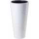 Vaso da giardino - Vaso da fiori Form-Plastic 40 cm x 40 x 79 cm diametro 40 cm plastica bianca