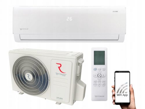 Climatizzatore ROTENSO Ukura WiFi iAIR HEPA da 2,6 kW