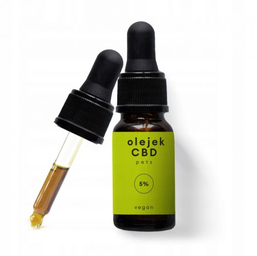  Olio CBD 5% SPETTRO COMPLETO cane gatto VEGAN 30 ml