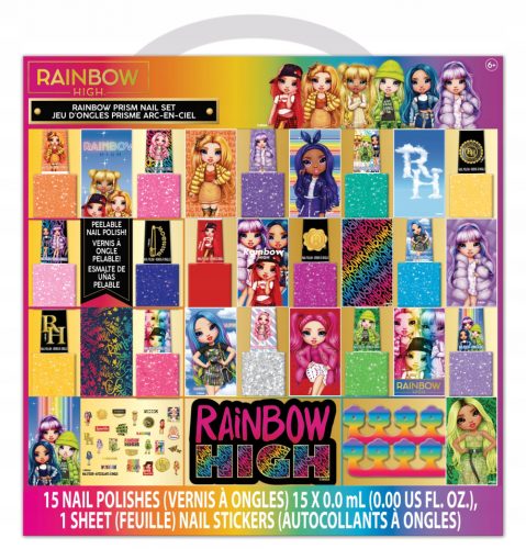  Set per pittura unghie Townley Girl Rainbow High