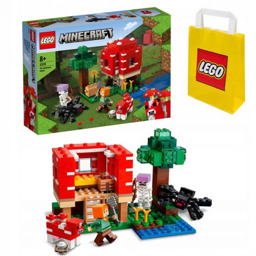  LEGO Minecraft 21179 La Casa dei Funghi