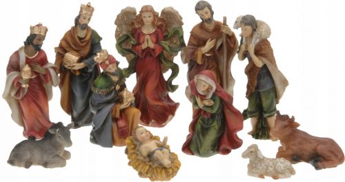  Figure del presepe, 11 pezzi