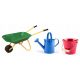 Set attrezzi da giardino per bambini Woodyland, 3 pezzi