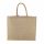  Borsa in tessuto 36 x 42 cm beige e marrone