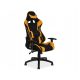  Sedia da gaming Signal Viper, tessuto nero e giallo