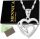  COLLANA CUORE IN ARGENTO, ARGENTO 925