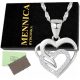  COLLANA CUORE IN ARGENTO, ARGENTO 925