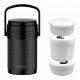  KingHOFF Thermos per cena 1,5 L+ 3 contenitori KH-1396