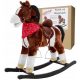  Cavallo a dondolo Ramiz FDRK047B-DB marrone scuro