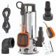 Pompa, idroforo - Pompa sommersa Black&Decker 1100 W 16500 l/h